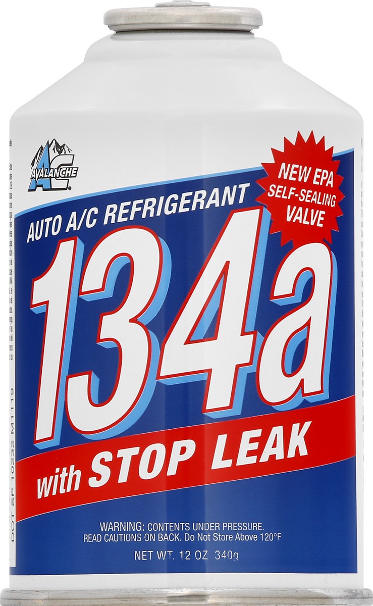 slide 1 of 9, Avalanche Stop LeakR134a, 12 oz