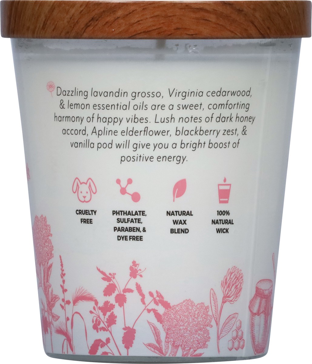 slide 5 of 9, Essential Elements Elderflower + Honey Candle 1 ea, 1 ct