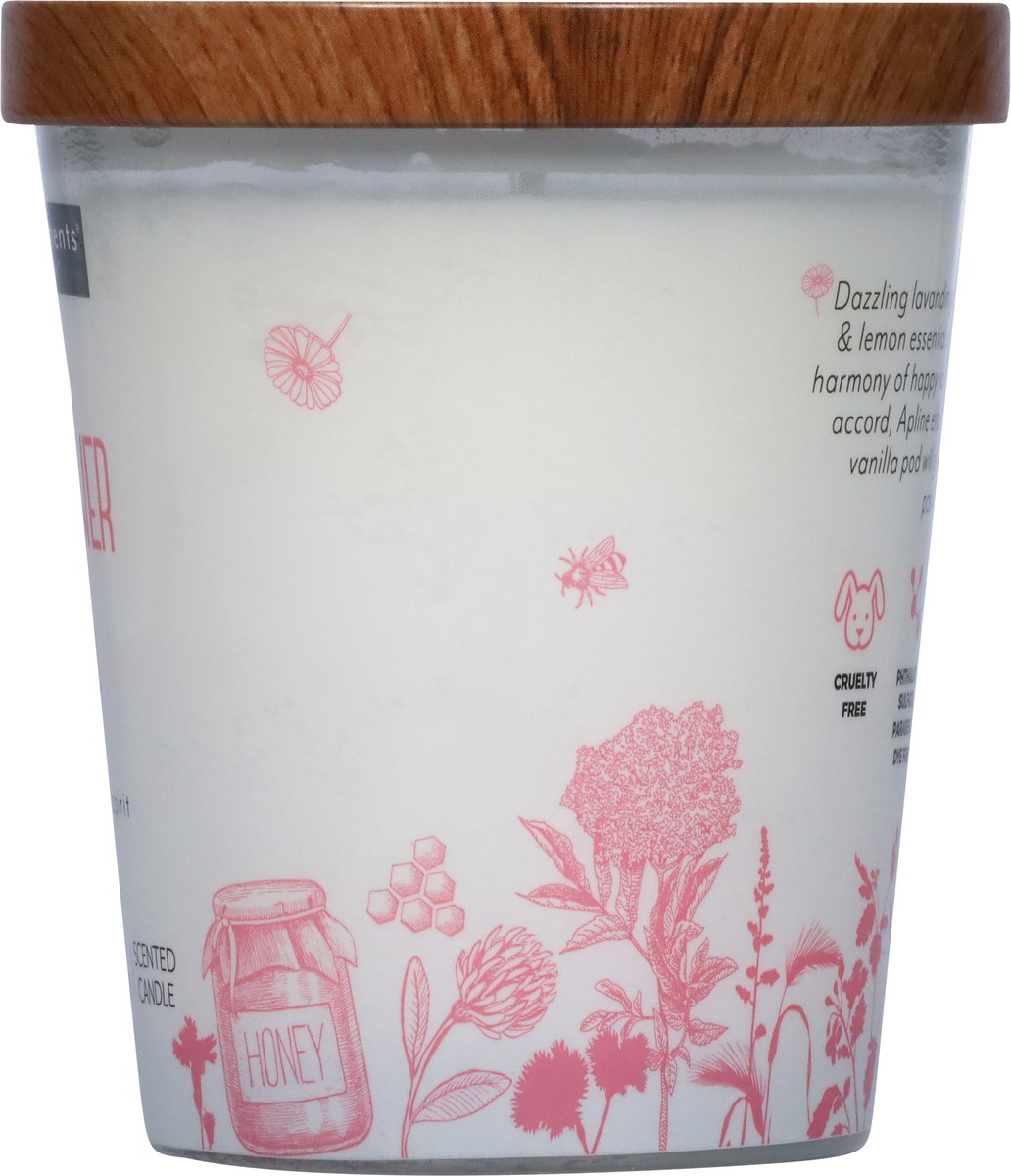 slide 6 of 9, Essential Elements Elderflower + Honey Candle 1 ea, 1 ct