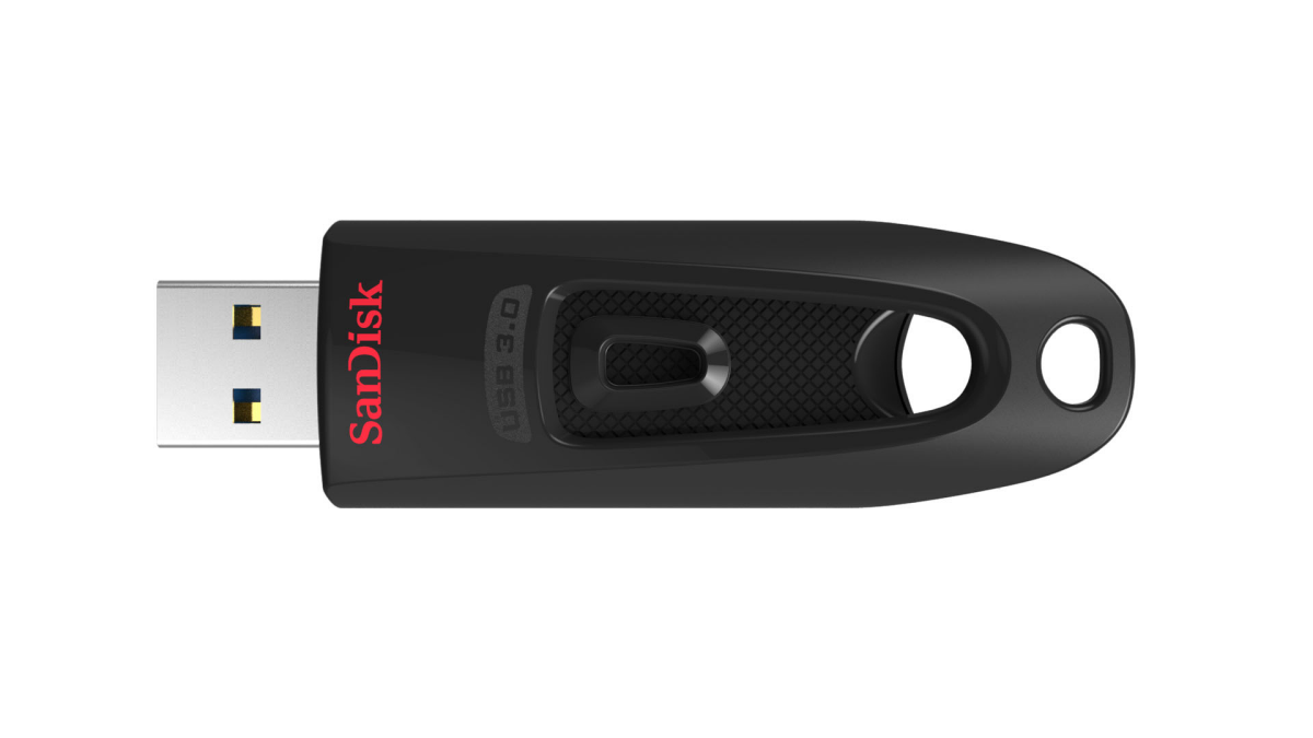 slide 1 of 2, SanDisk Ultra USB 3.0 Flash Drive 128GB, 1 ct