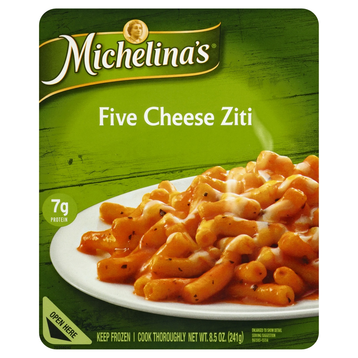 slide 1 of 1, Michelina's Five Cheese Ziti, 8.5 oz