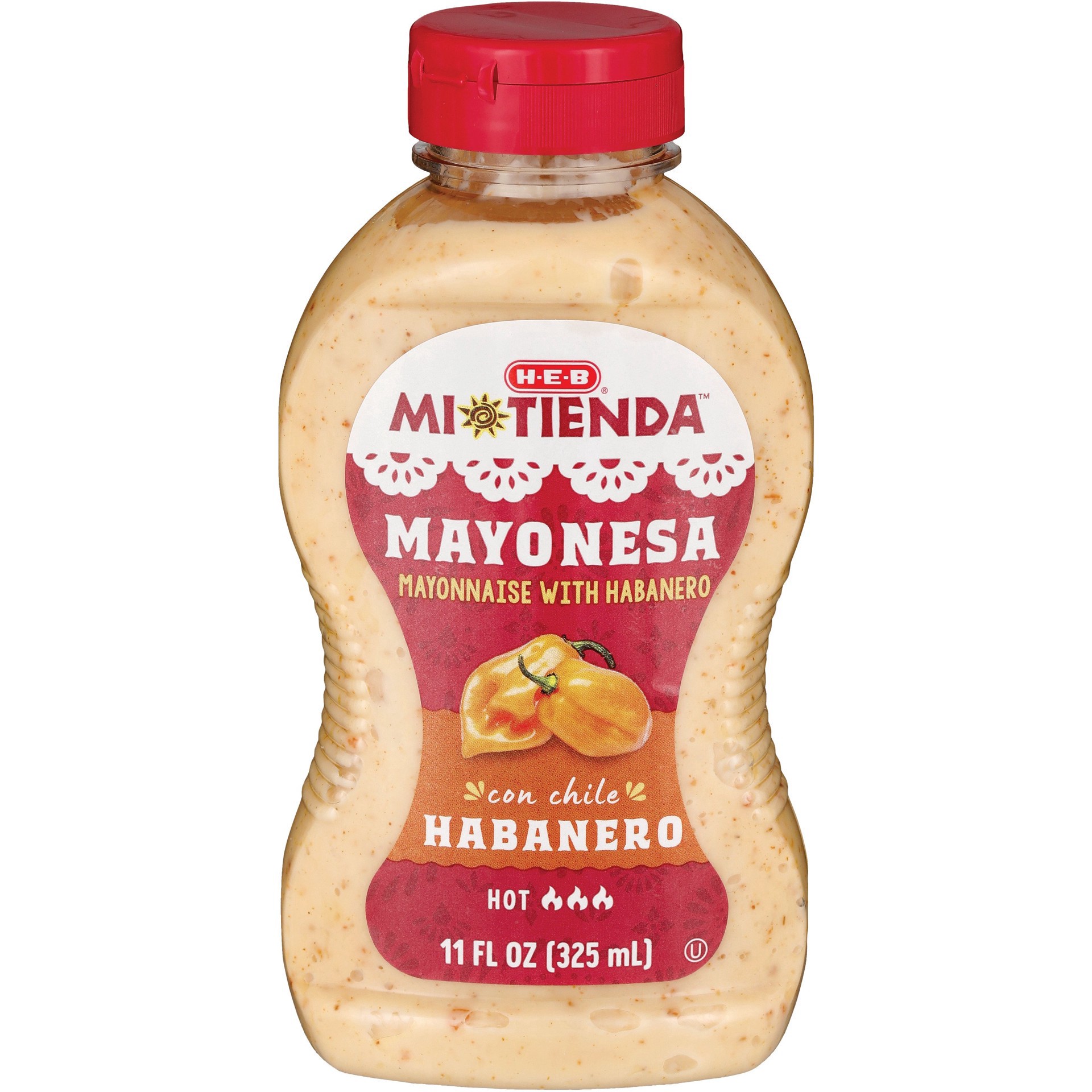 slide 1 of 1, H-E-B Mi Tienda Habanero Mayo, 11 oz