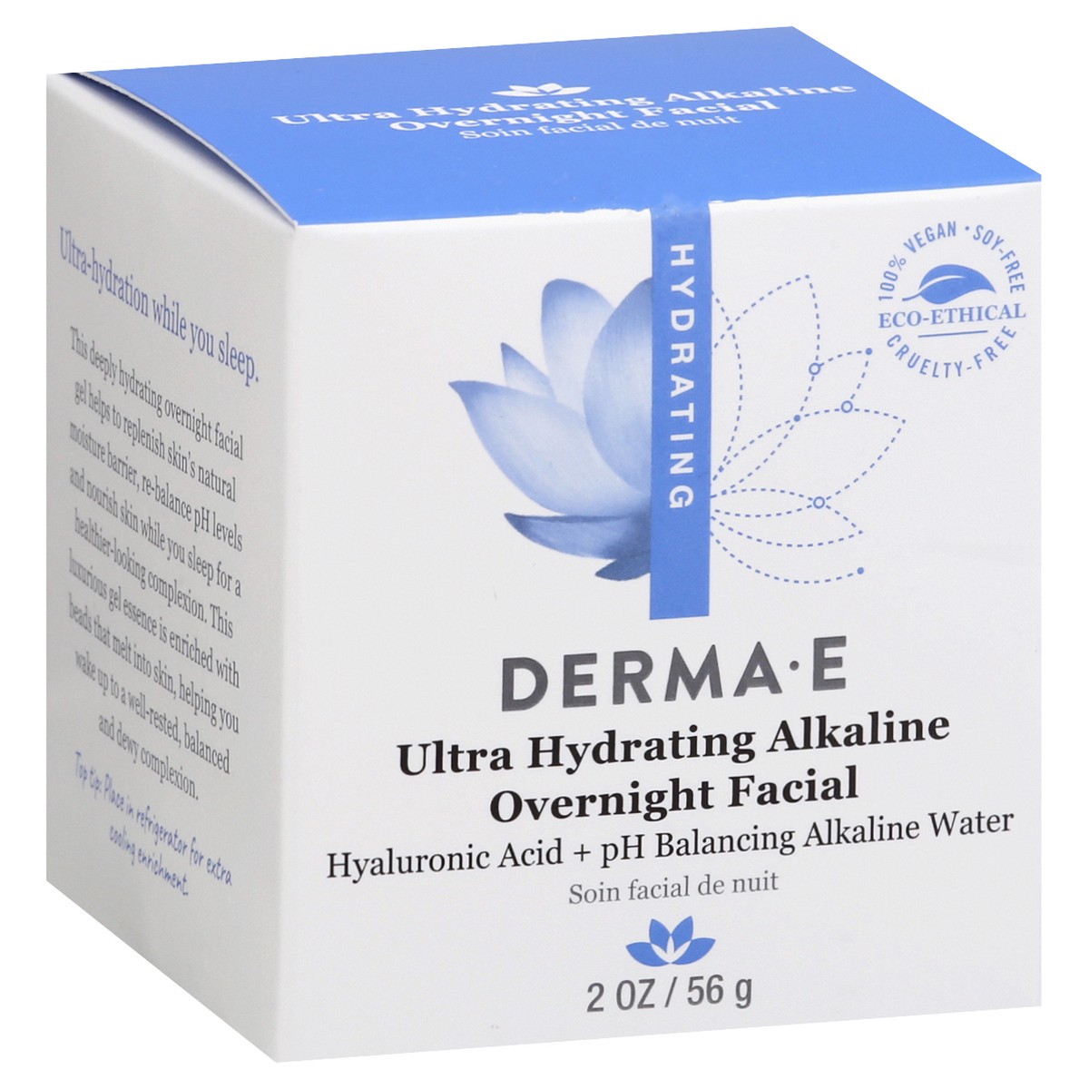 slide 2 of 9, Derma E Ultra Hydrating Alkaline Overnight Facial 2 oz, 2 oz