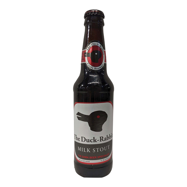 slide 1 of 1, Duck Rabbit Beer Milk Stout Bottle, 12 oz