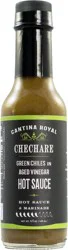 Cantina Royal Chechare Green Chiles in Aged Vinegar Hot Sauce