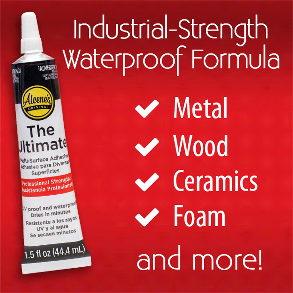 slide 9 of 13, Aleenes Aleene's Ultimate Adhesive, 1.5 oz