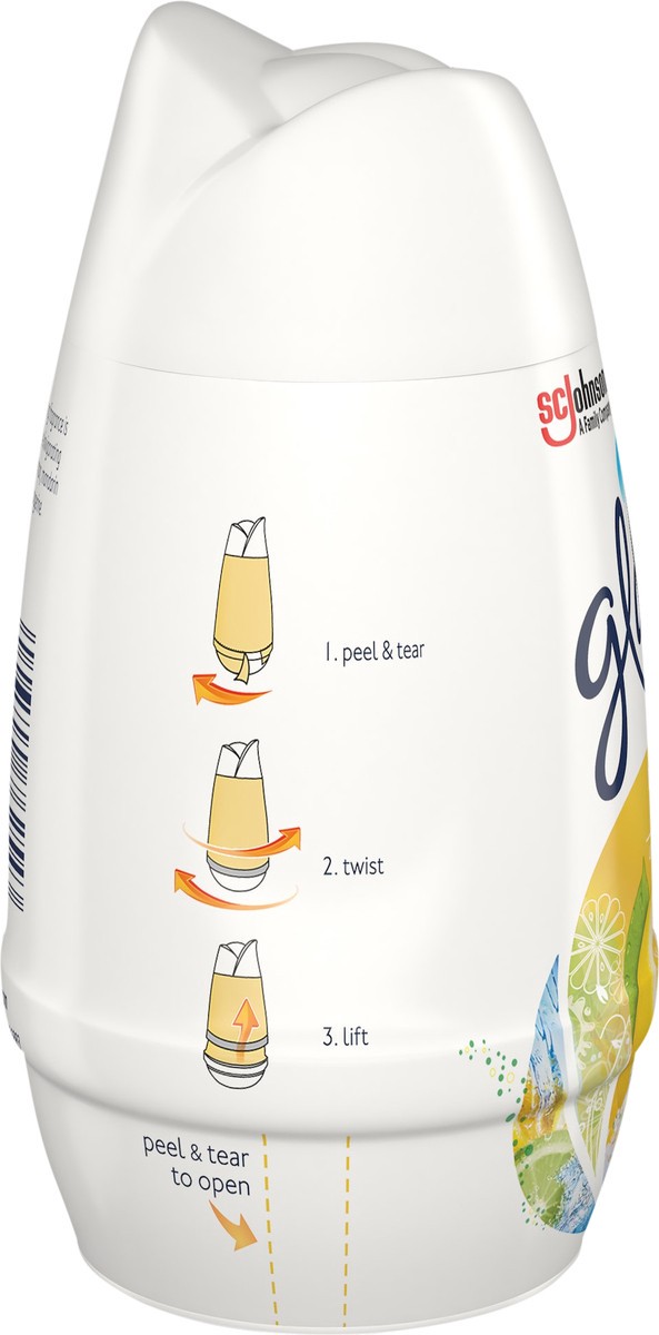 slide 5 of 7, Glade Gel Solid Lemon Fresh, 1 ct