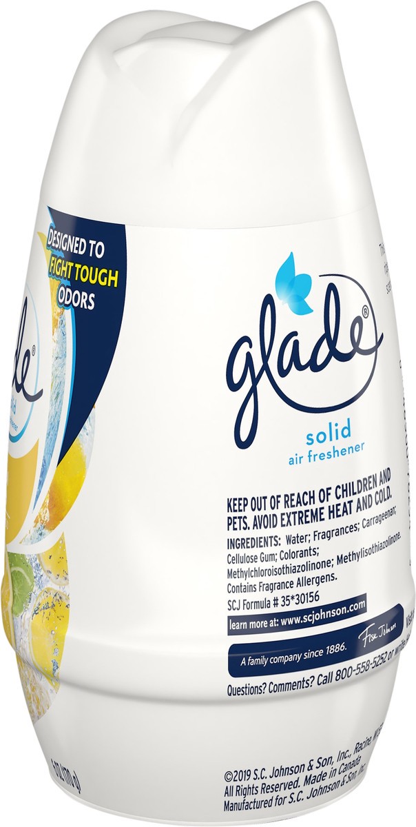 slide 6 of 7, Glade Gel Solid Lemon Fresh, 1 ct