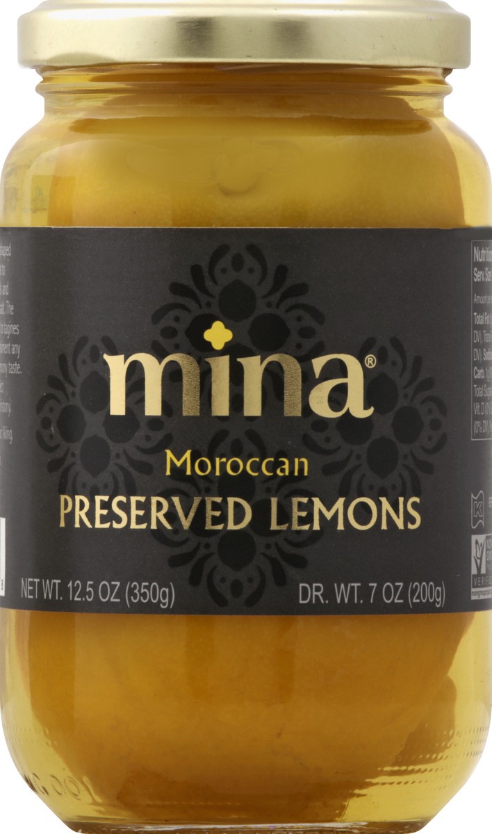 slide 5 of 8, Mina Preserved Moroccan Lemons, 12.5 oz