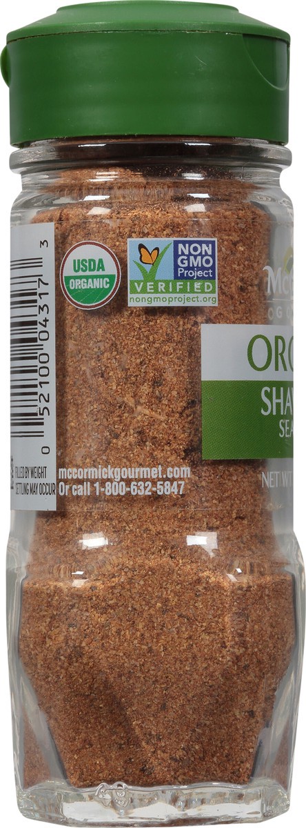 slide 4 of 7, McCormick Gourmet Organic Shawarma, 1.87 oz, 1.87 oz