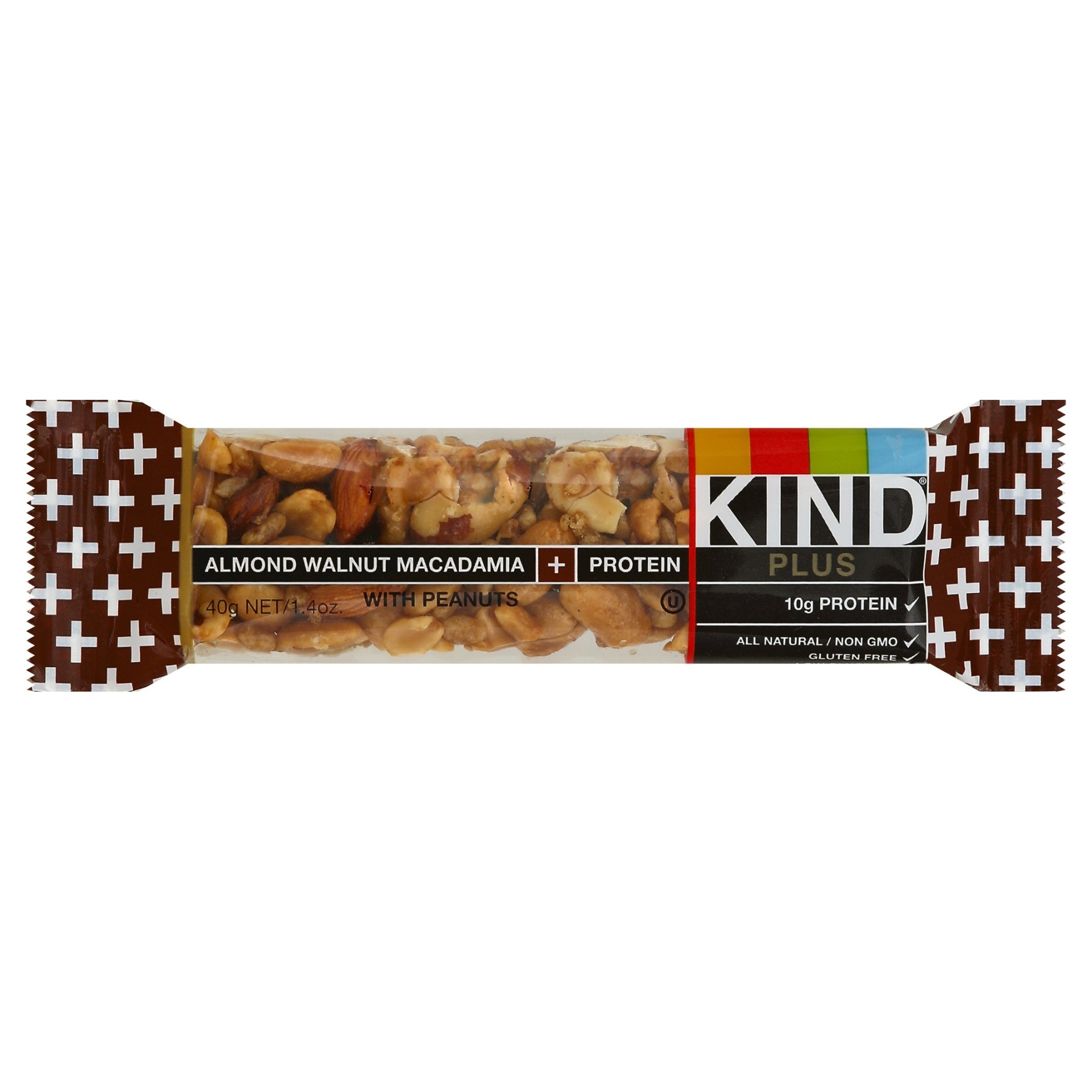 slide 1 of 1, KIND Almond Walnut Macadamia Plus Fruit Nut Bar, 1 oz
