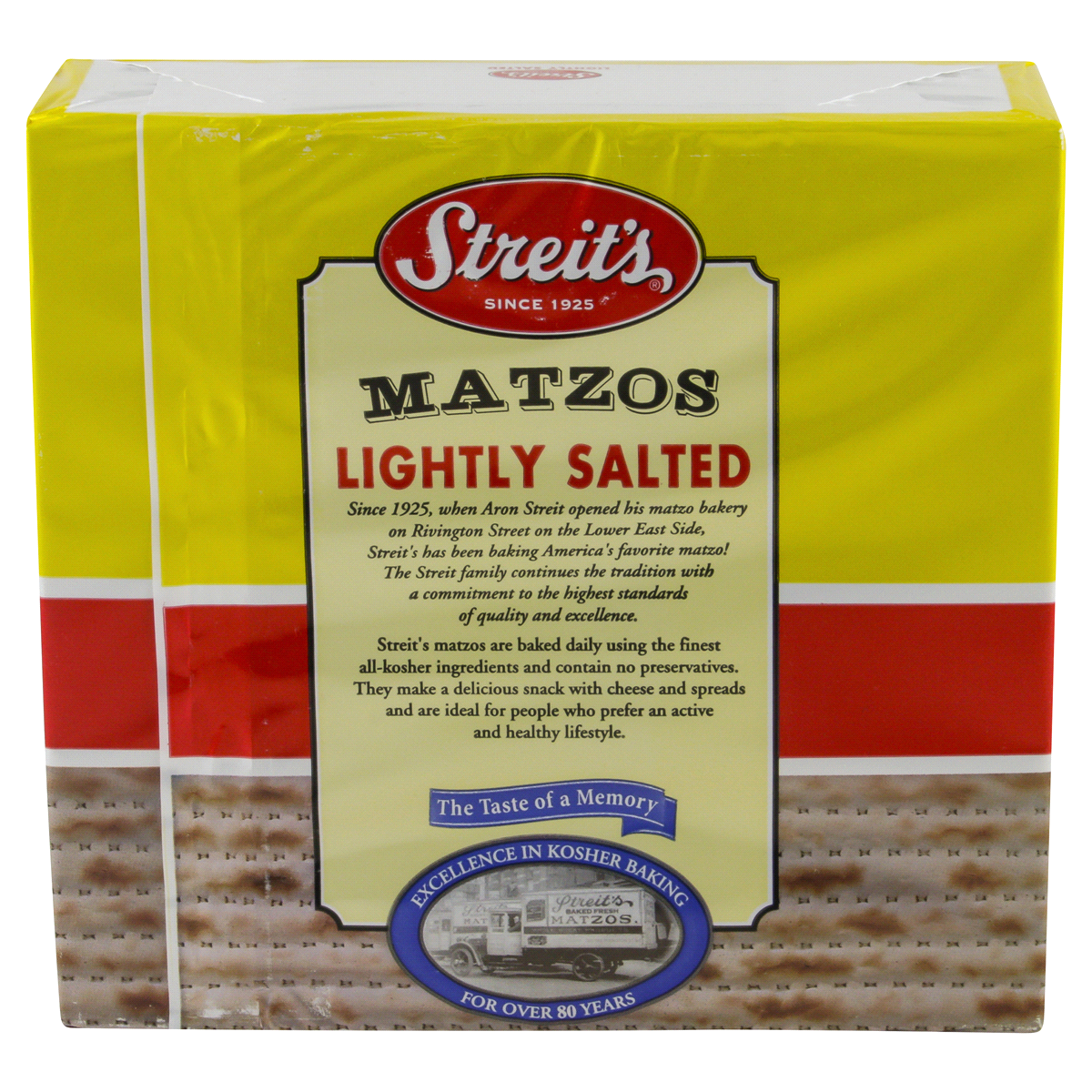 slide 2 of 6, Streit's Lightly Salted Matzos, 11 oz