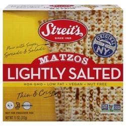 Streit's Lightly Salted Matzos