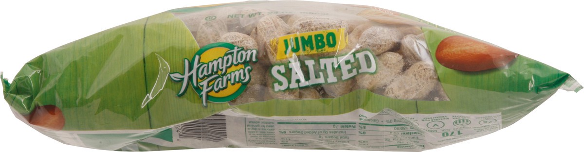 slide 13 of 13, Hampton Farms Jumbo Roasted Salted Peanuts 24 oz Bag, 24 oz