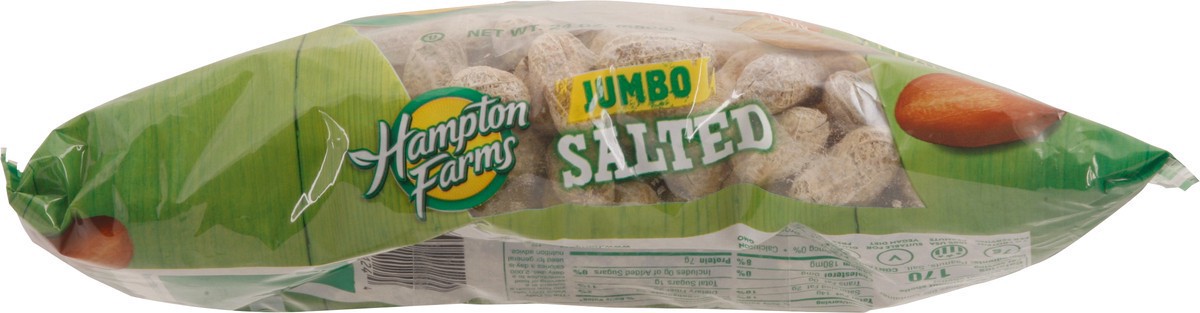 slide 3 of 13, Hampton Farms Jumbo Roasted Salted Peanuts 24 oz Bag, 24 oz