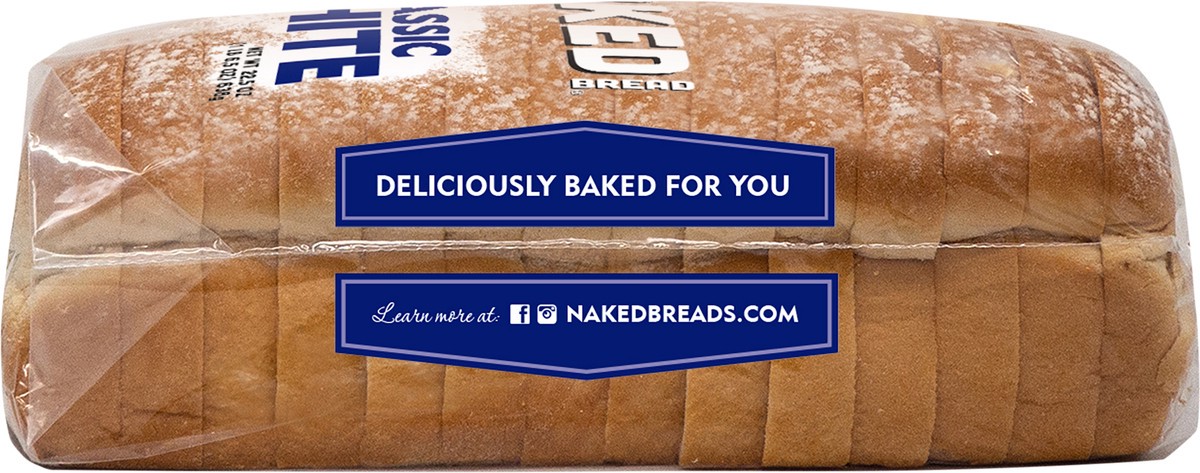 slide 5 of 6, Naked Bread Classic White Sandwich Bread - 22.5oz, 22.5 oz