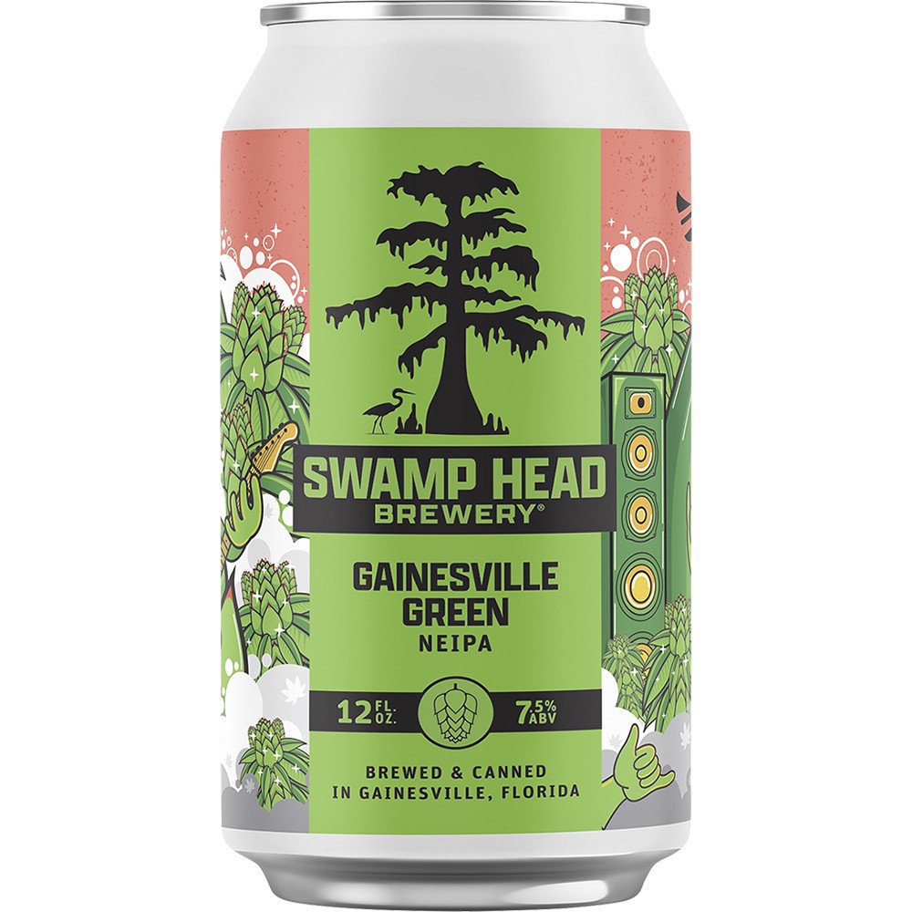 slide 1 of 1, Swamp Head Gainesville Green, 6 ct; 12 oz