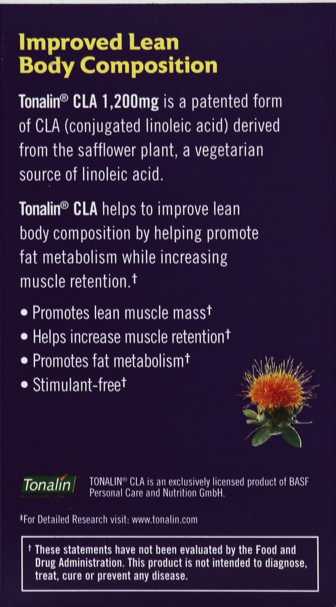 slide 3 of 5, Natrol Tonalin CLA 90 ea, 90 ct