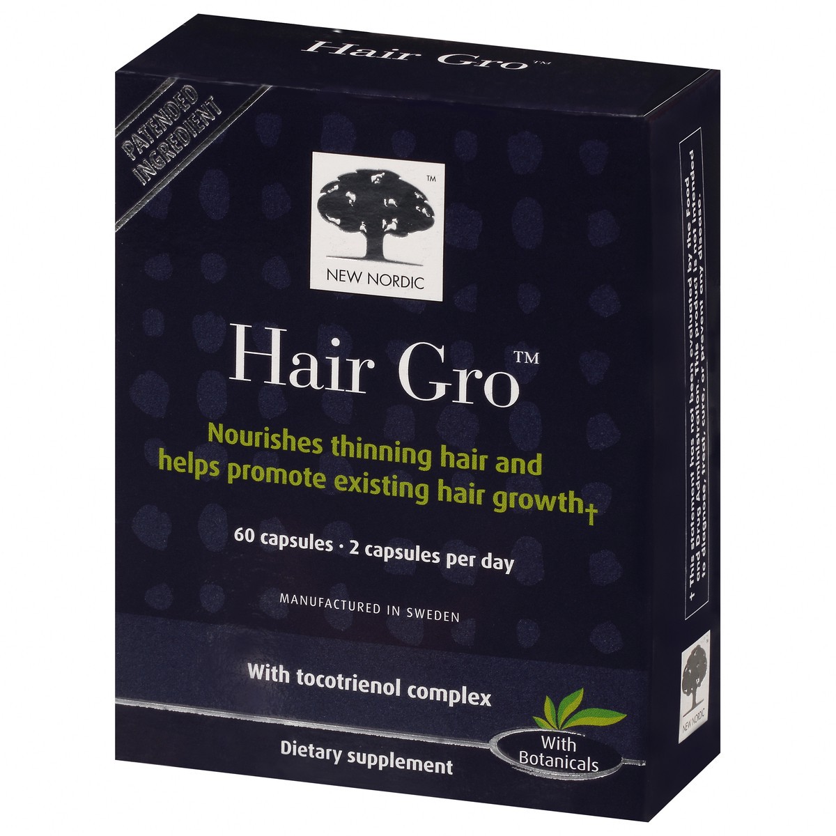 slide 3 of 9, New Nordic Hair Gro, 60 ct