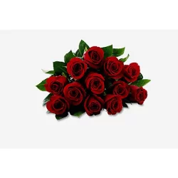 Red Rose Bouquet 12 Stem - Each