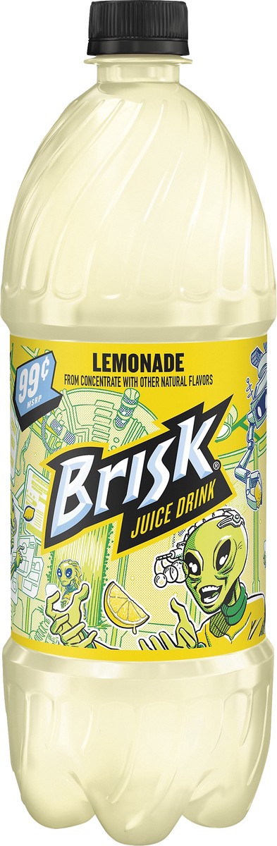 slide 5 of 6, Brisk Lemonade Juice Drink 1.05 lt, 1.05 l