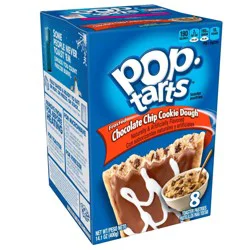 Pop-Tarts Breakfast Toaster Pastries, Frosted Chocolate Chip Cookie Dough Flavored