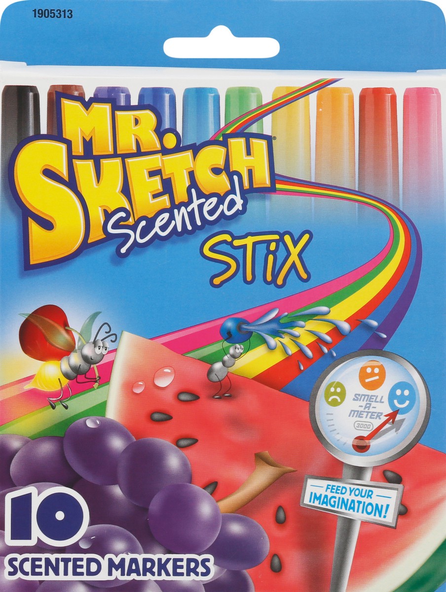 slide 4 of 11, Mr. Sketch Stix Scented Markers 10 ea, 10 ct