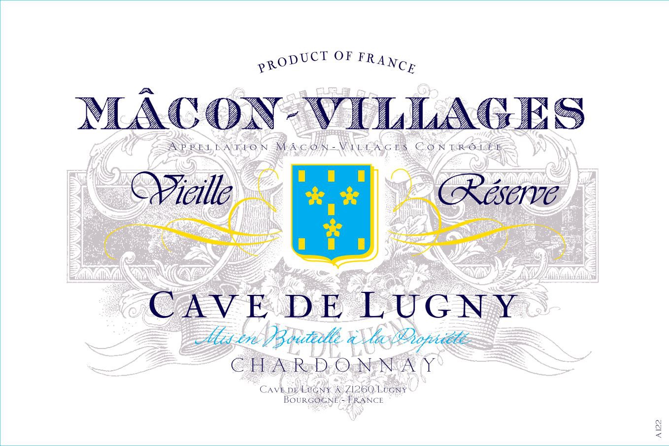 slide 2 of 4, Cave De Lugny Chardonnay Vieille Reserve, 750ml, 750 ml