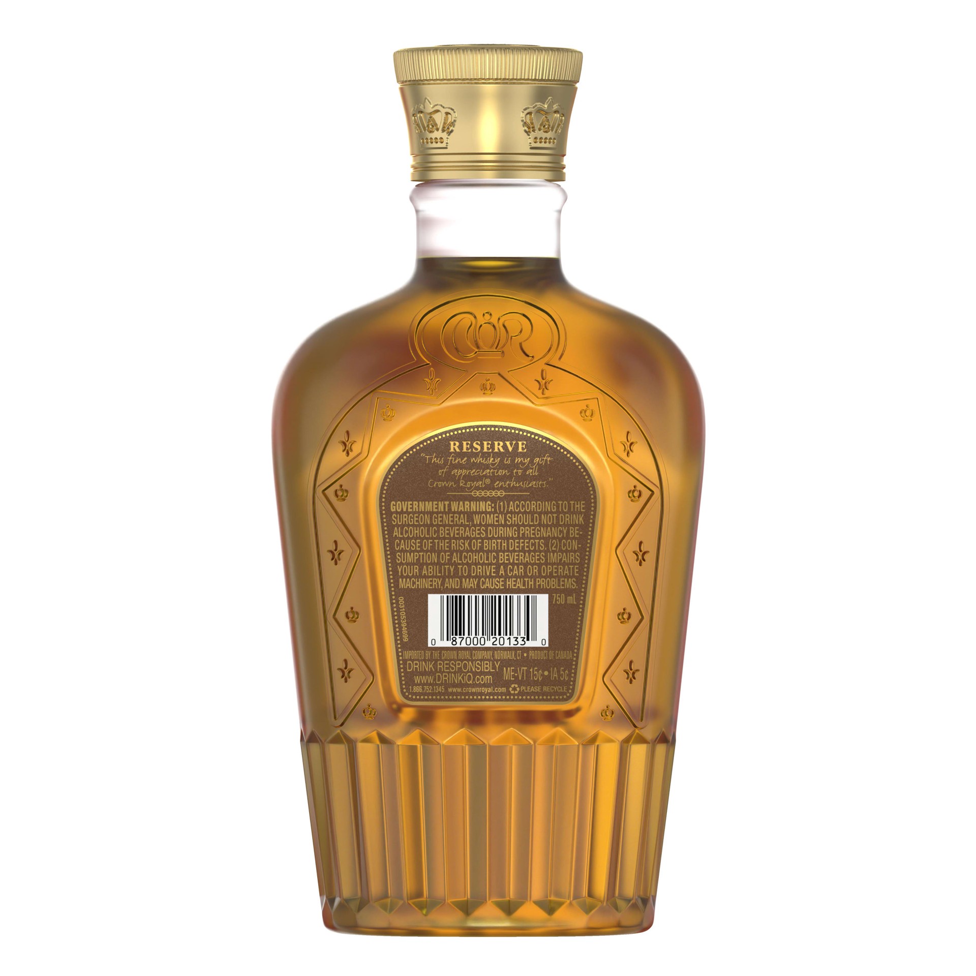 slide 2 of 6, Crown Royal Reserve Blended Canadian Whisky, 750 ml