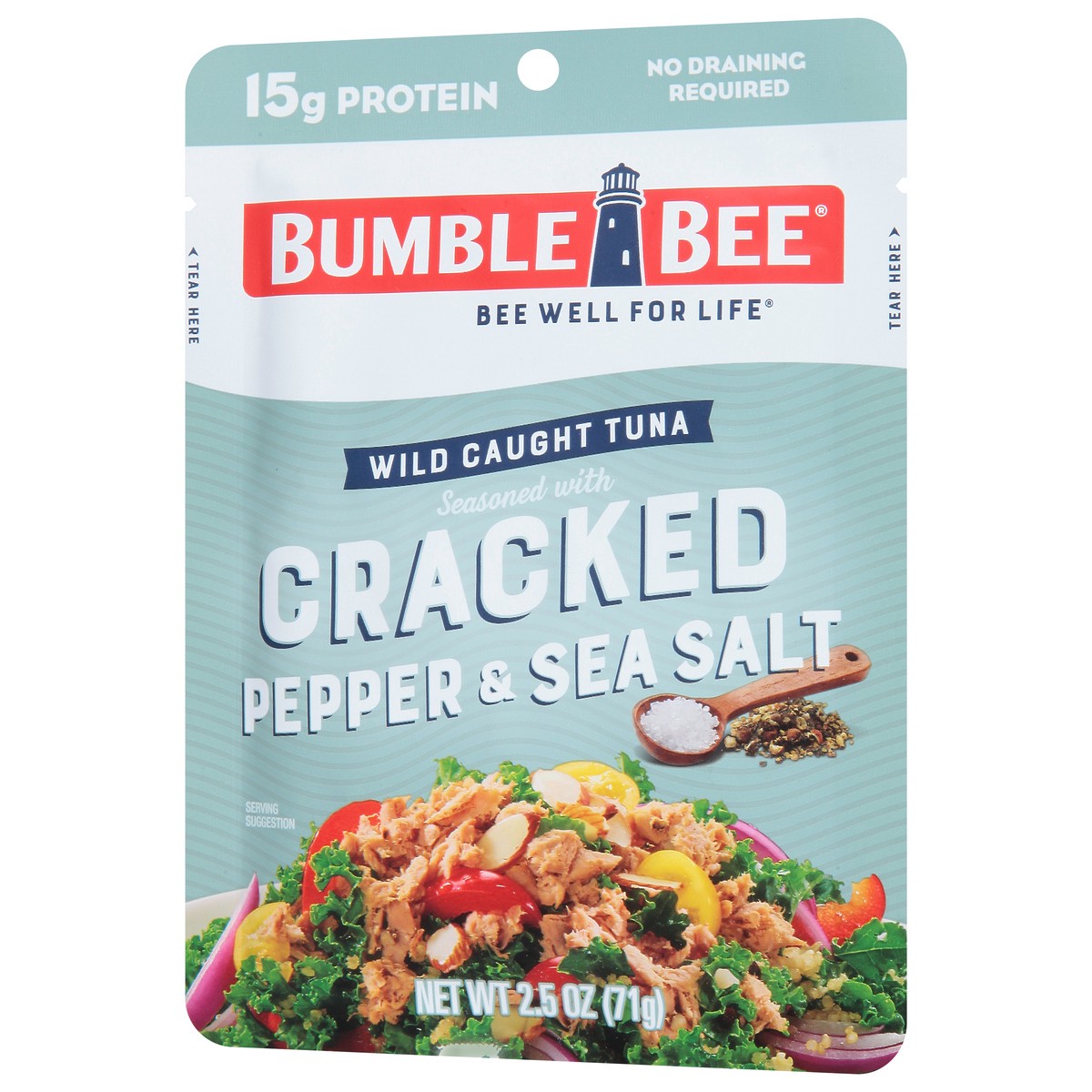 slide 4 of 9, Bumble Bee Tuna Cracked Pepper, 2.5 oz