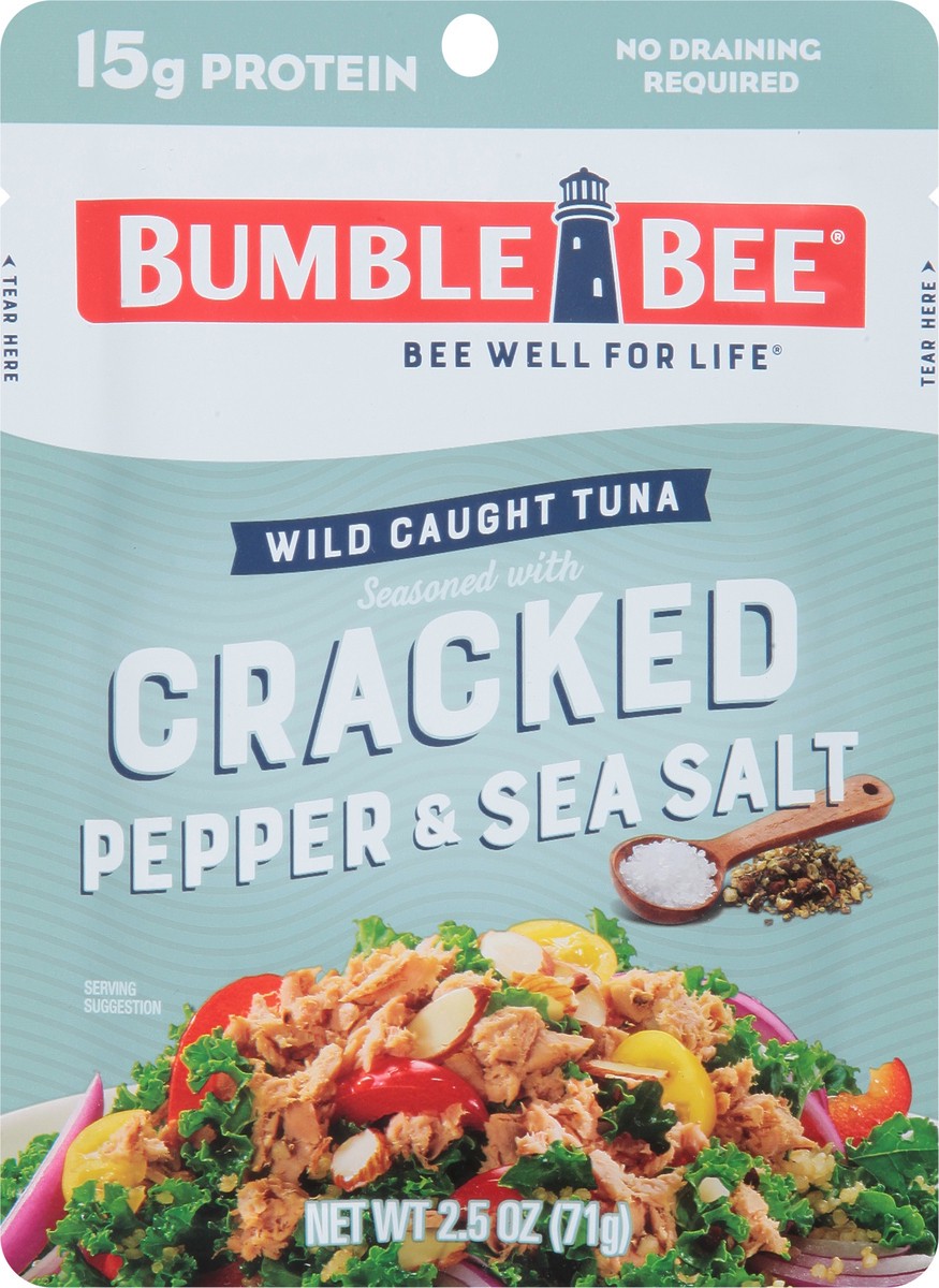 slide 3 of 9, Bumble Bee Tuna Cracked Pepper, 2.5 oz