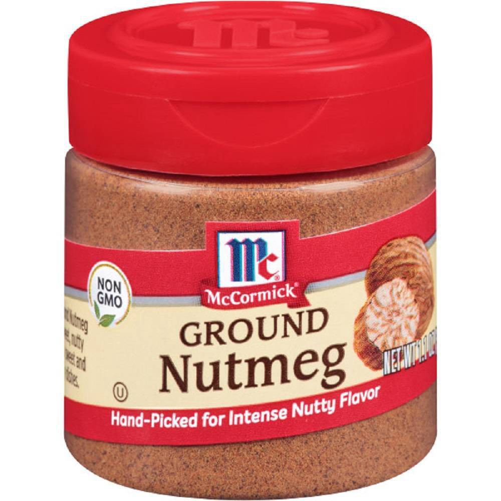 slide 1 of 1, McCormick Ground Nutmeg, 1.1 oz