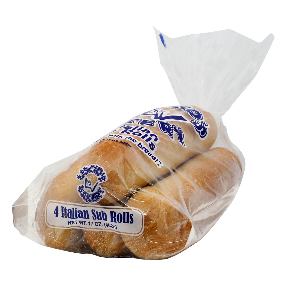 slide 7 of 9, Liscio's Bakery Italian Sub Rolls 4 ea, 4 ct
