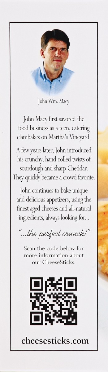 slide 4 of 4, John Wm. Macy's CheeseSticks 4 oz, 4 oz