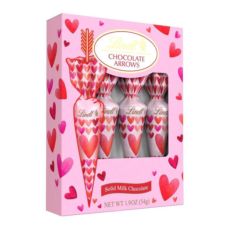 slide 1 of 4, LINDT GIFTING Lindt Milk Cupid Arrows - 1.9 oz, 1.9 oz