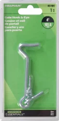 Hillman Gate Hook & Eye - Zinc