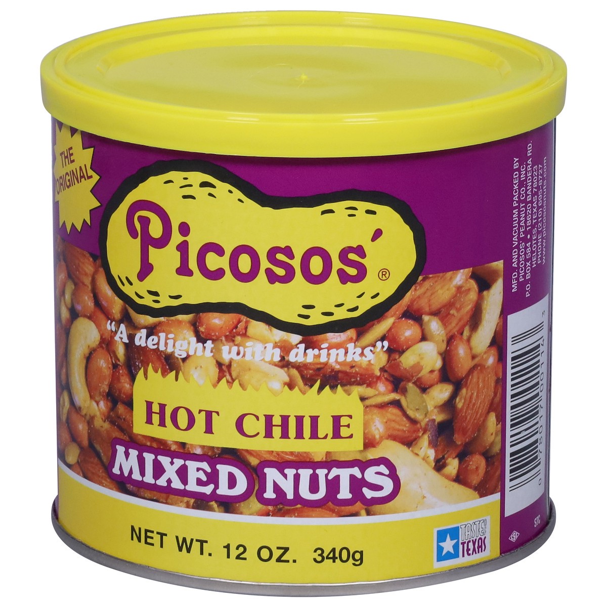 slide 9 of 13, Picosos' Hot Chile Mixed Nuts 12 oz, 12 oz