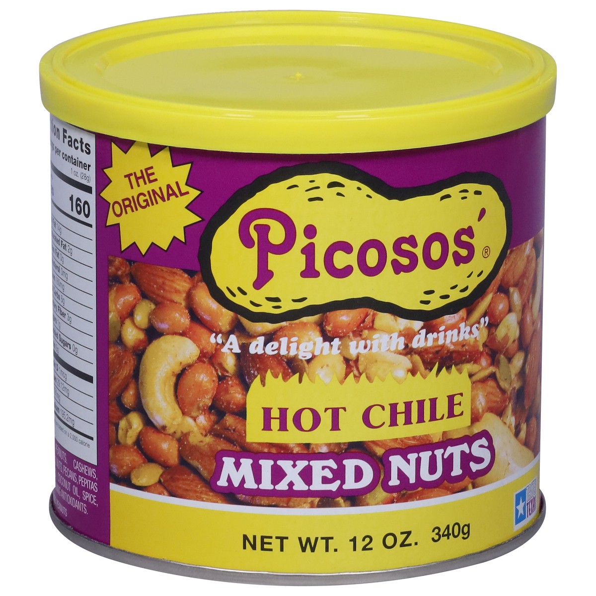 slide 13 of 13, Picosos' Hot Chile Mixed Nuts 12 oz, 12 oz