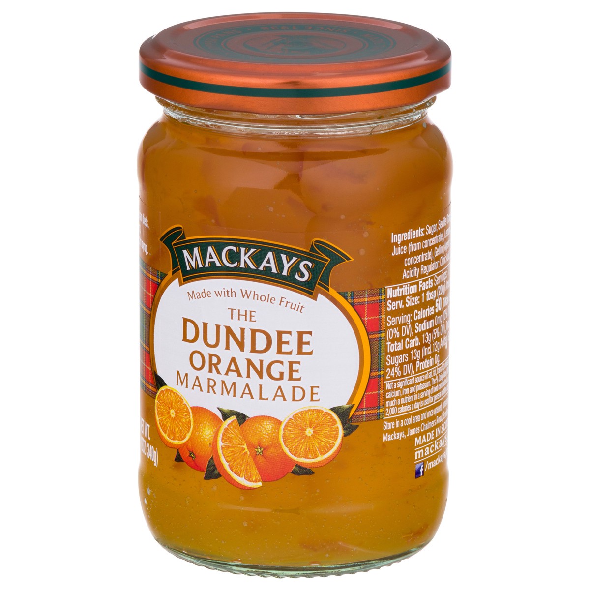 slide 3 of 12, Mackays The Dundee Orange Marmalade 12 oz, 12 oz