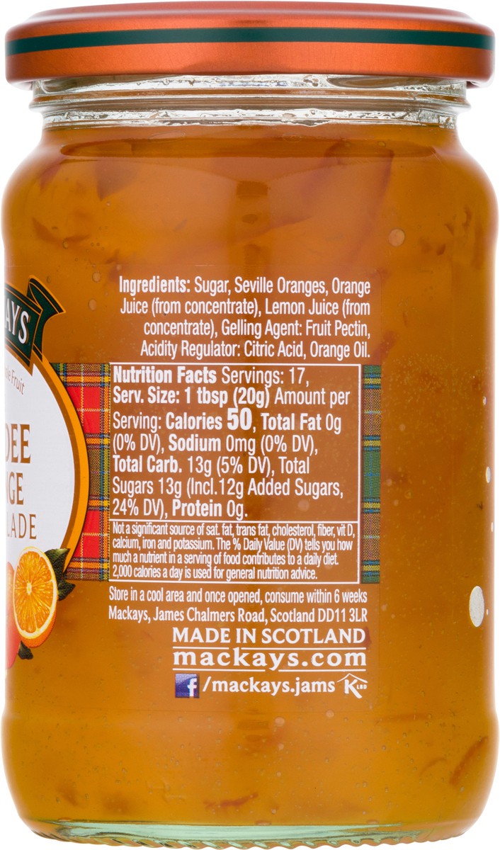 slide 12 of 12, Mackays The Dundee Orange Marmalade 12 oz, 12 oz