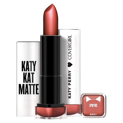 slide 1 of 2, Covergirl Katy Kat Matte Lipstick KP01 Sphynx, 0.12 oz