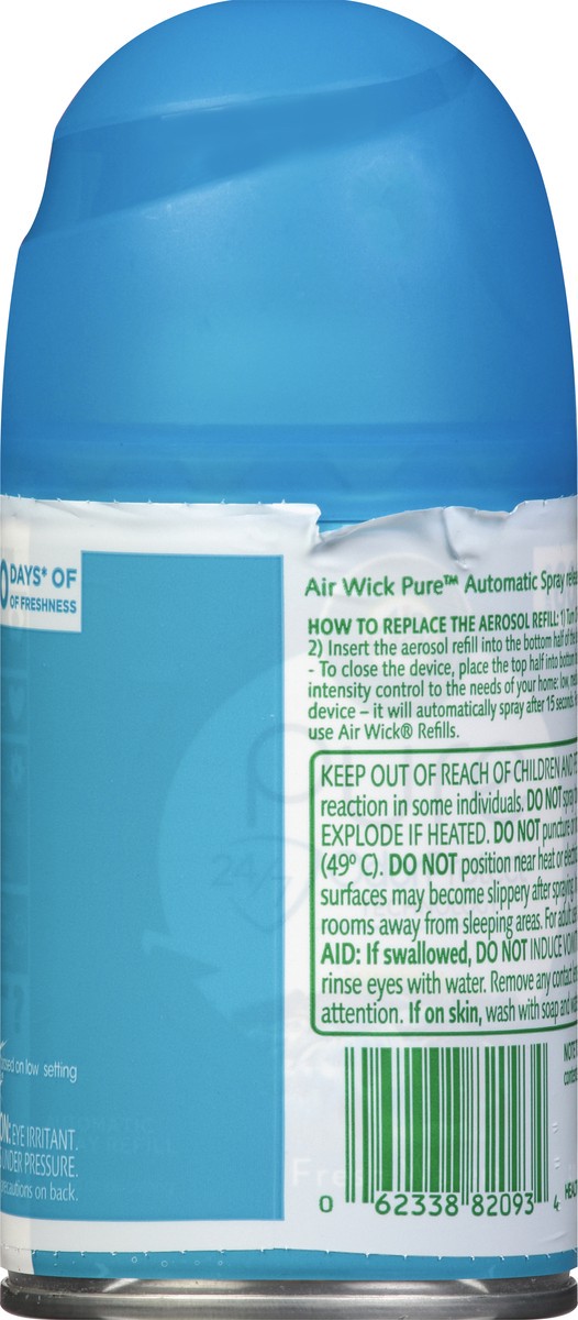 slide 8 of 9, Air Wick Freshmatic Automatic Spray Air Freshener, Fresh Waters Scent, Twin Refills, 6.17 oz
