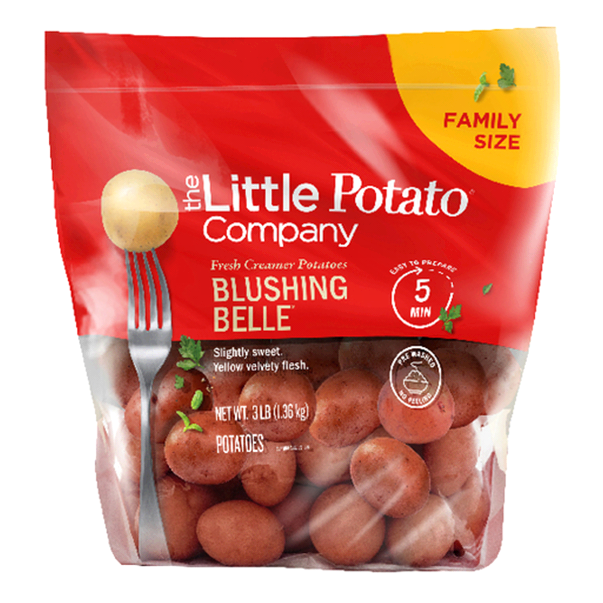 slide 1 of 1, The Little Potato Company Creamer Potatoes, Red Little Charmers, Bag, 3 lb