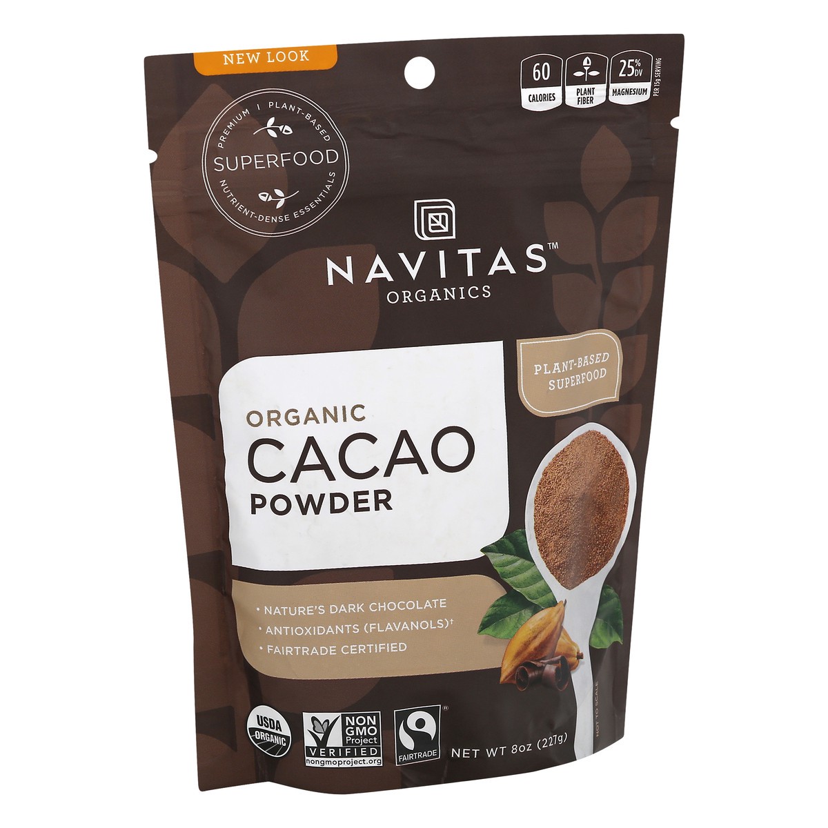 slide 4 of 13, Navitas Organic Cacao Powder 8 oz, 8 oz