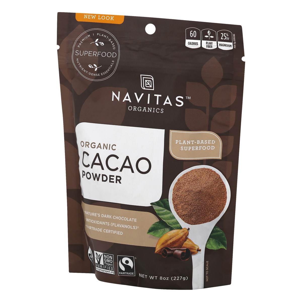 slide 6 of 13, Navitas Organic Cacao Powder 8 oz, 8 oz