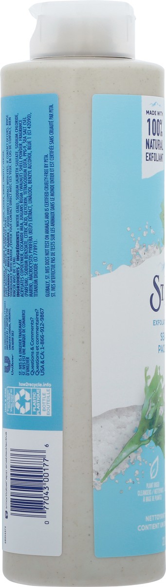 slide 6 of 12, St. Ives Sea Salt & Pacific Kelp Exfoliating Body Wash 22 fl oz, 22 fl oz