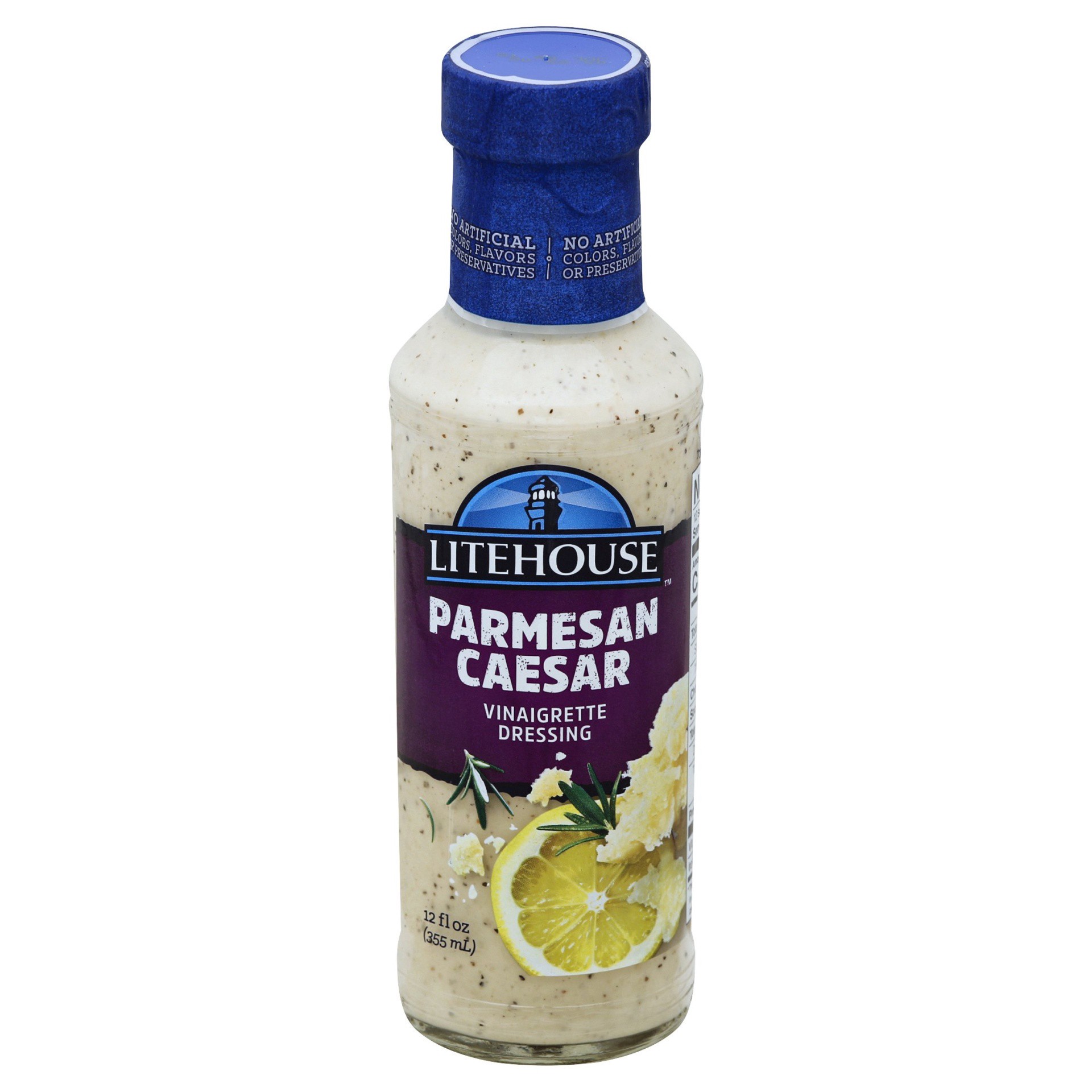 slide 1 of 7, Litehouse Parmesan Caesar Vinaigrette Dressing 12 fl oz, 12 fl oz