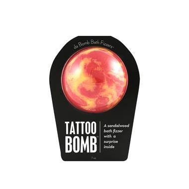 slide 1 of 1, Da Bomb Tatoo Bomb Bath Fizzer, 7 oz