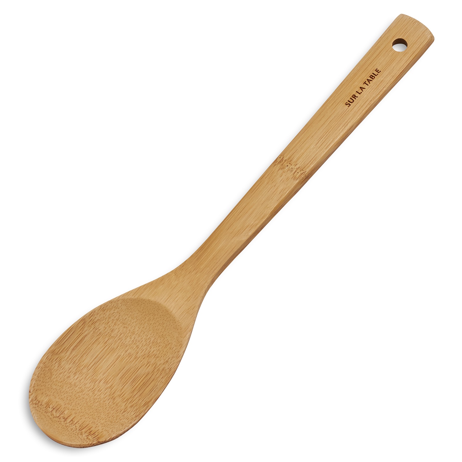 slide 1 of 1, Sur La Table Traditional Bamboo Spoon, 12 in