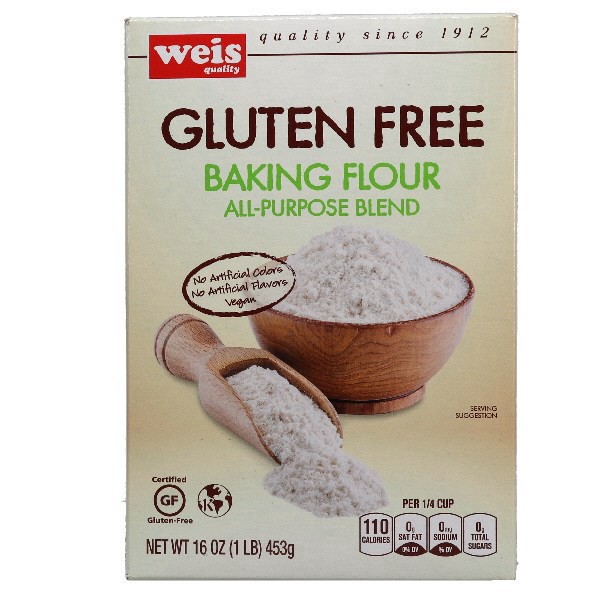 slide 1 of 1, Weis Quality Gluten Free Baking Flour, 16 oz